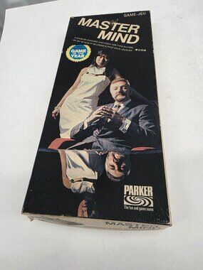 Mastermind Board Game 1972 Parker Brothers Logic Strategy Tan